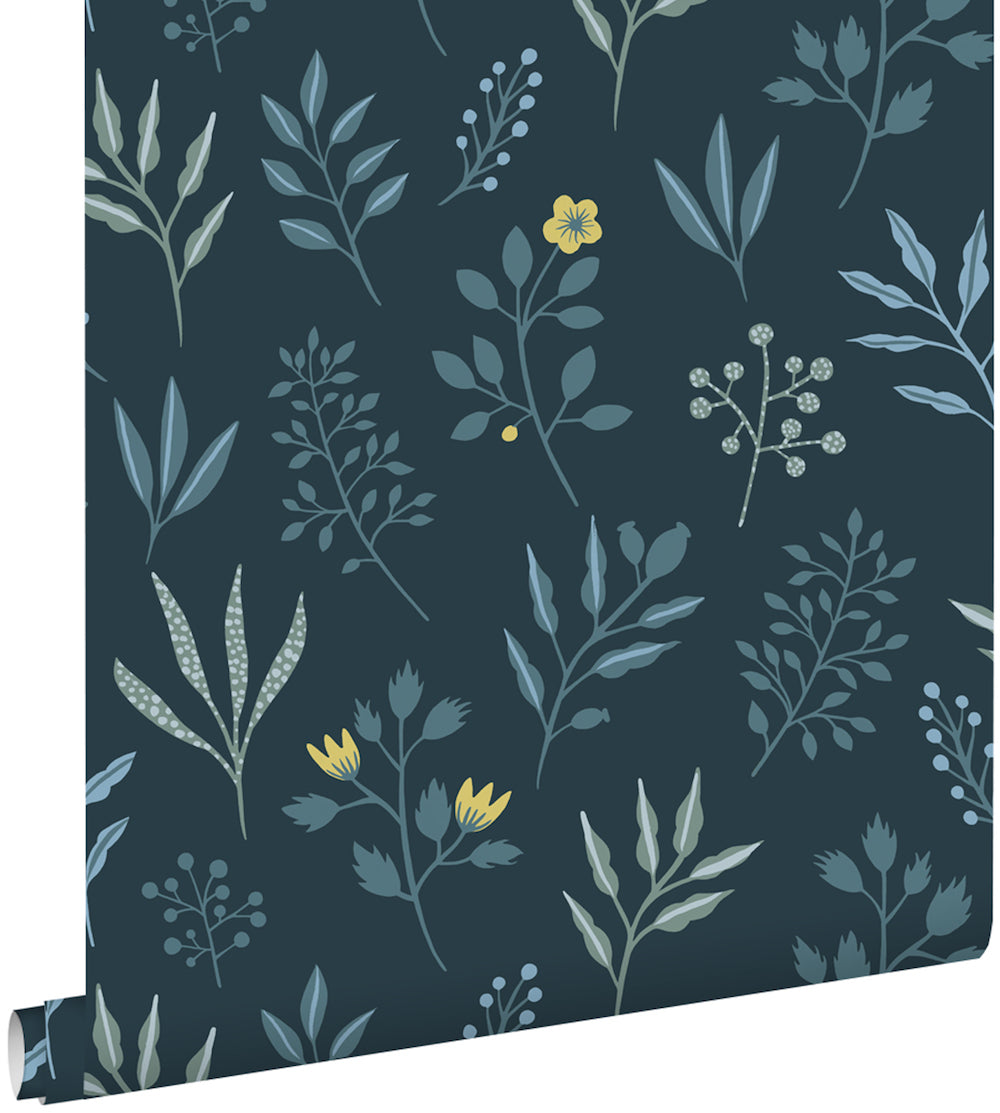 Vintage Flowers - Scandi Florals botanical wallpaper Esta    