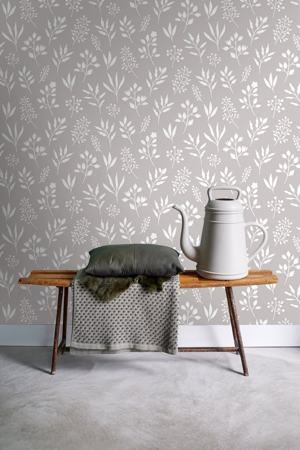 Vintage Flowers - Scandi Florals botanical wallpaper Esta    