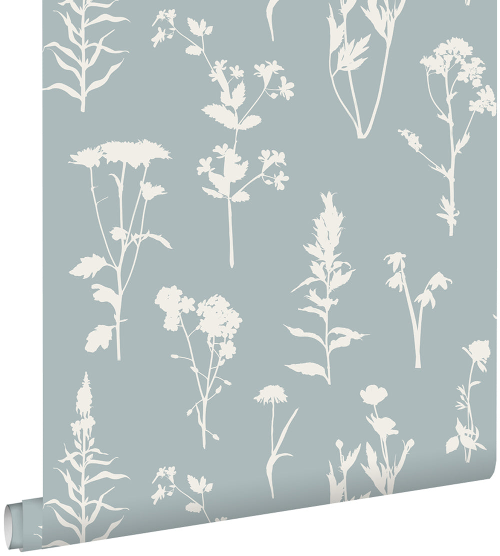 Vintage Flowers - Carnations botanical wallpaper Esta    