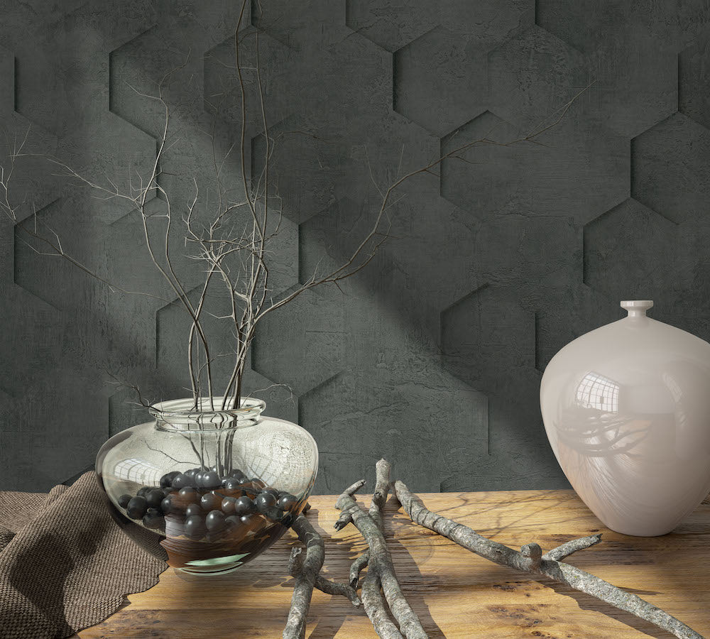 Loft Superior - Metropolis geometric wallpaper Marburg    