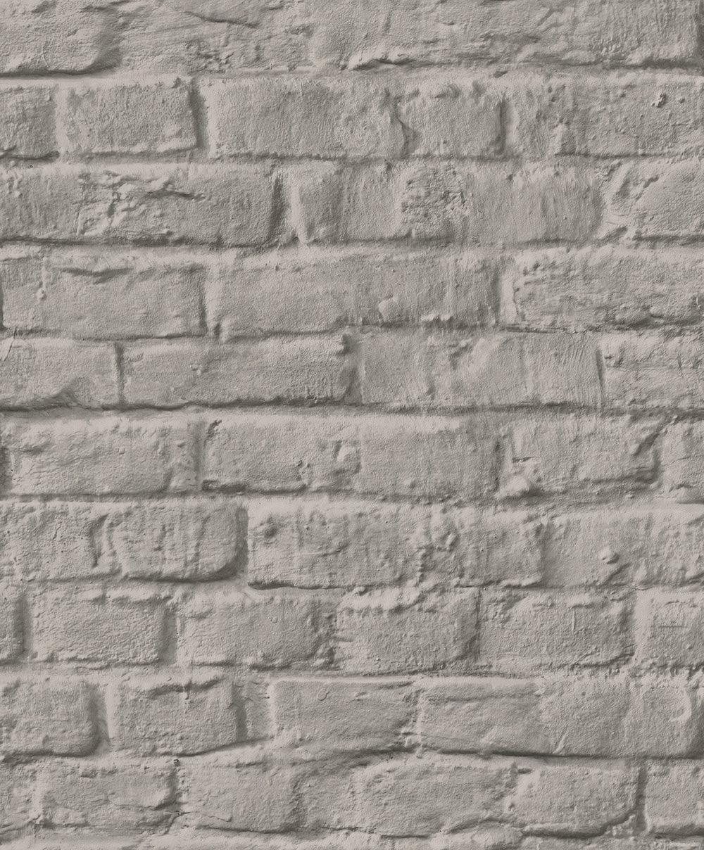 Loft Superior - Sculpted Brick industrial wallpaper Marburg Roll Dark Grey  34168