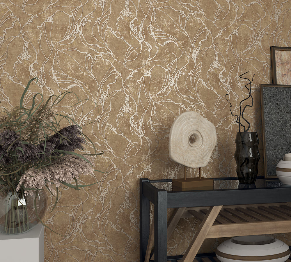 City Glow - Floral Mirage botanical wallpaper Marburg    