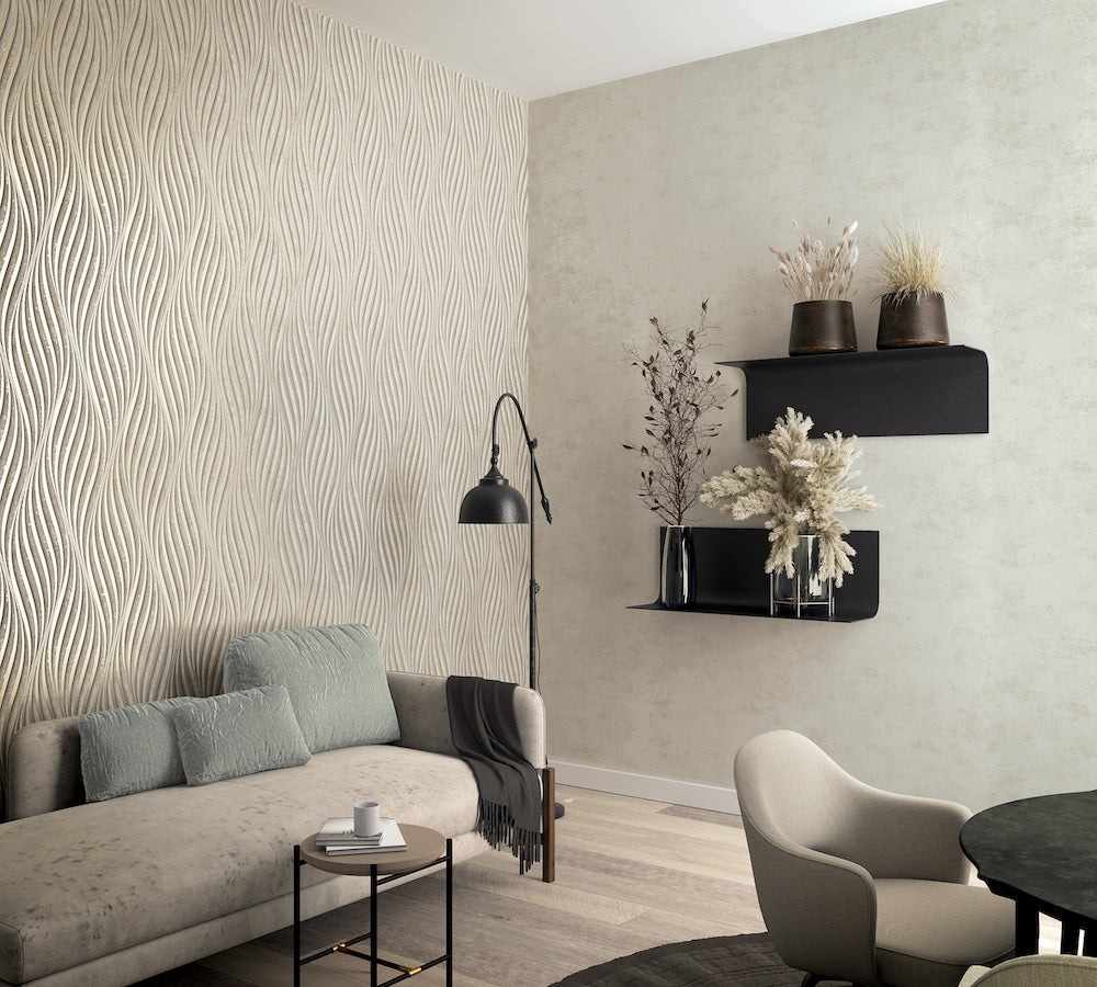 City Glow - Tranquil Tides geometric wallpaper Marburg    