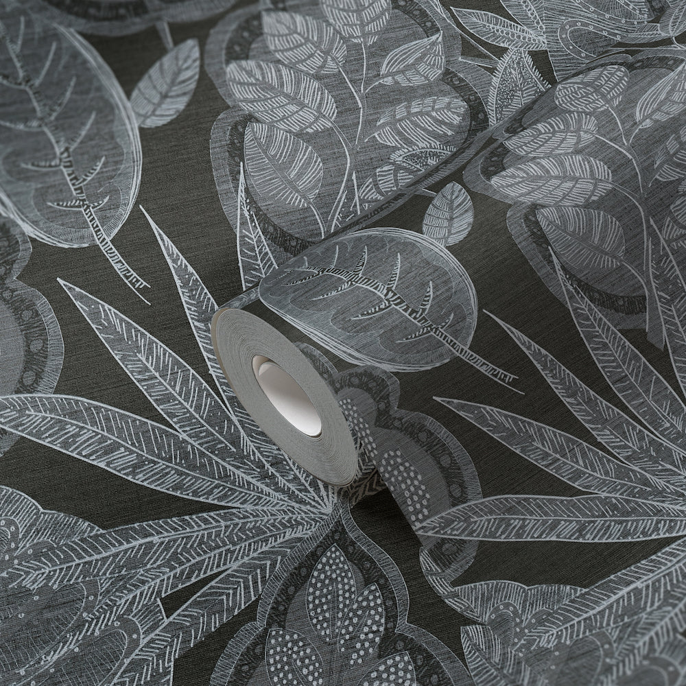 Famous Garden - Exotic Leaves botanical wallpaper AS Creation    