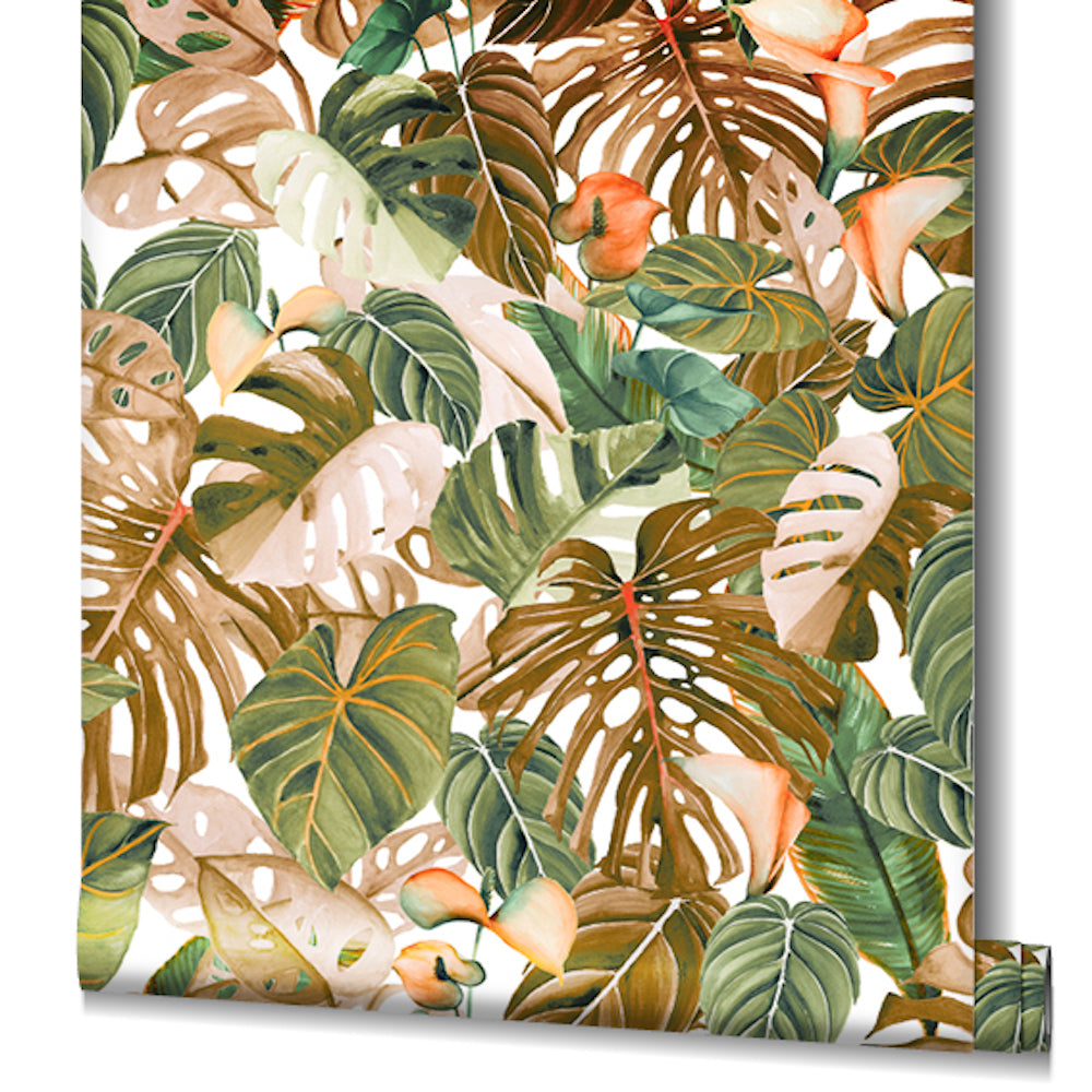 Spirit of Jungle - Lush Foliage botanical wallpaper Marburg    