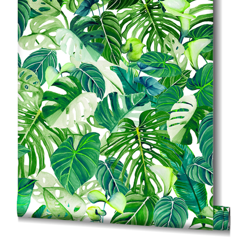 Spirit of Jungle - Lush Foliage botanical wallpaper Marburg    