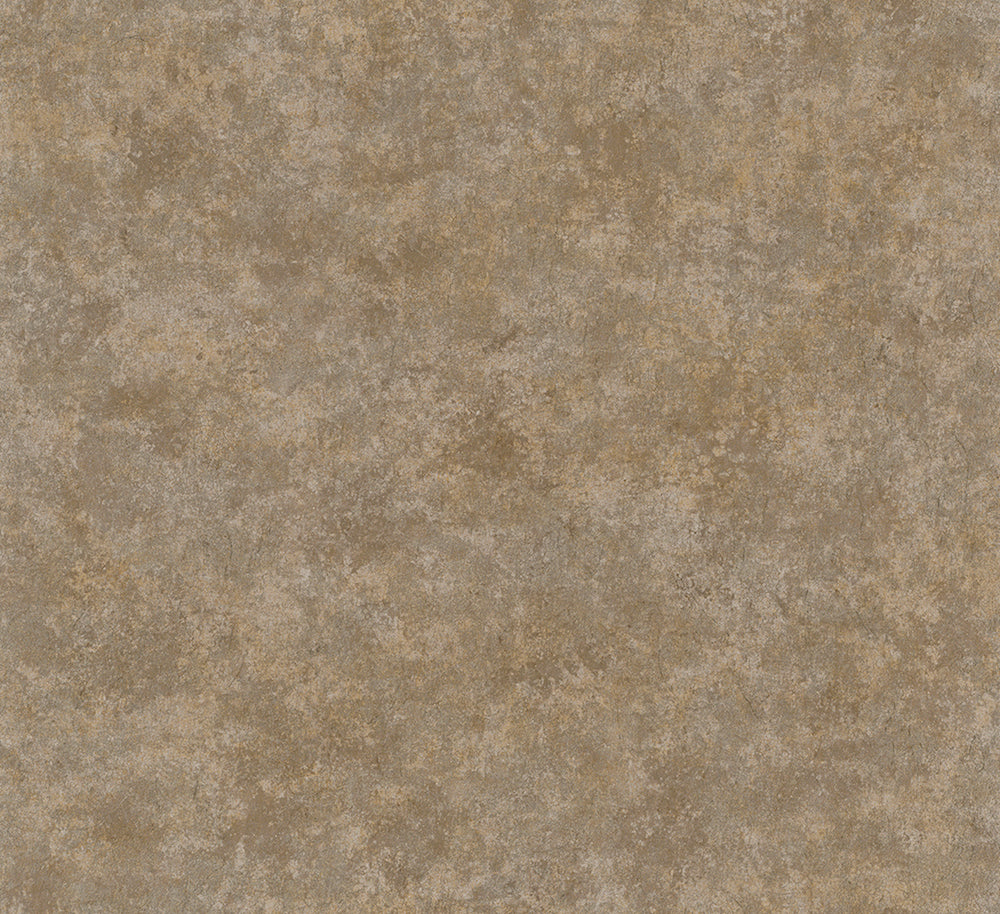 Natural Opulence -  Vintage Plaster industrial wallpaper Marburg Roll Brown  33204