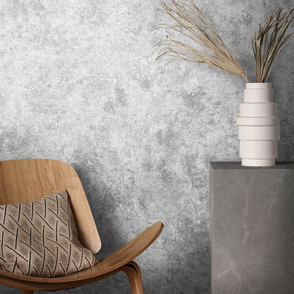 Natural Opulence -  Vintage Plaster industrial wallpaper Marburg    