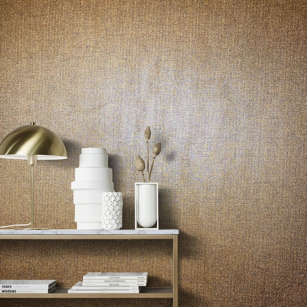 Natural Opulence -  Coarse Fabric Look bold wallpaper Marburg    