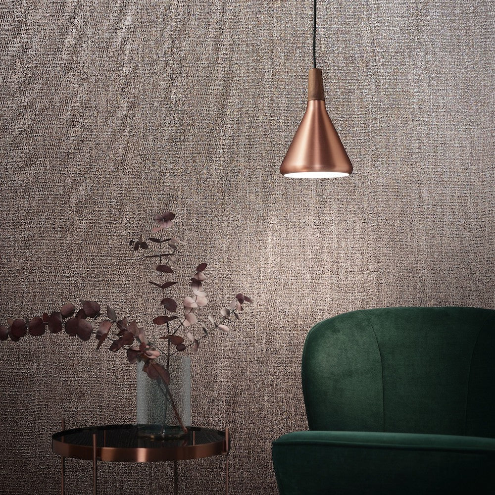 Natural Opulence -  Coarse Fabric Look bold wallpaper Marburg    