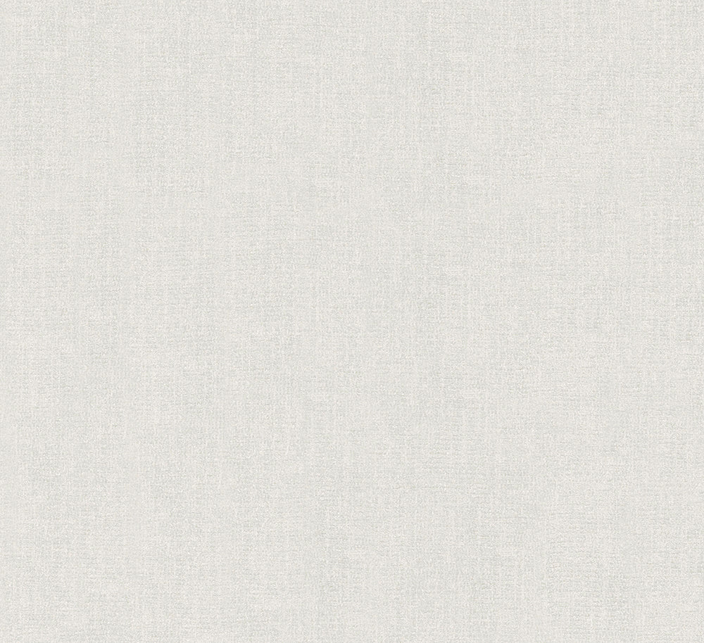 Natural Opulence -  Coarse Fabric Look bold wallpaper Marburg Roll White  33221