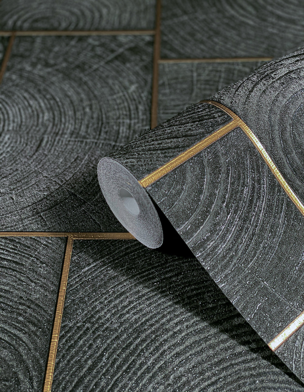 Natural Opulence -  Wood Tiles industrial wallpaper Marburg    