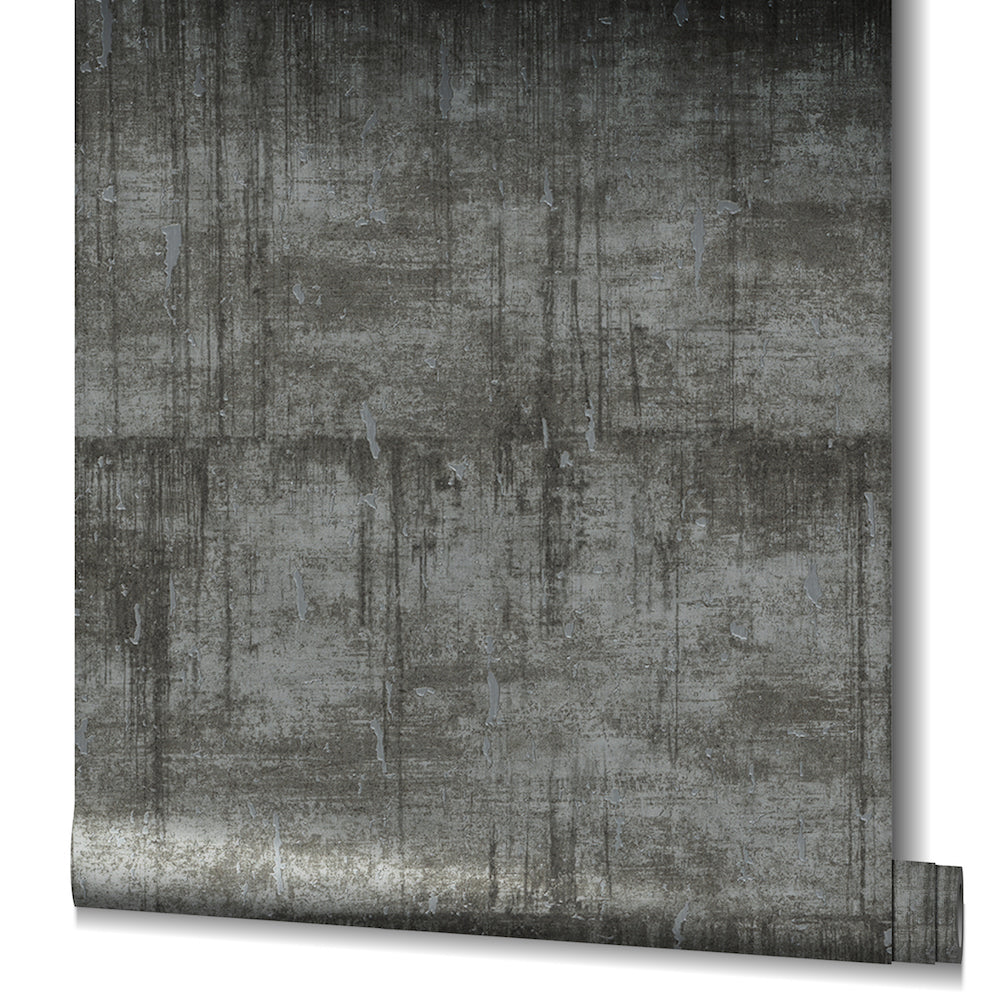 Natural Opulence -  Metallic Concrete Look industrial wallpaper Marburg    