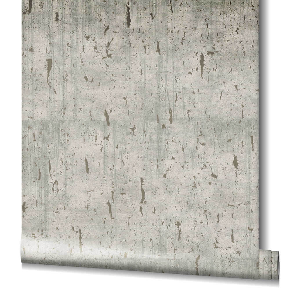 Natural Opulence -  Metallic Concrete Look industrial wallpaper Marburg    