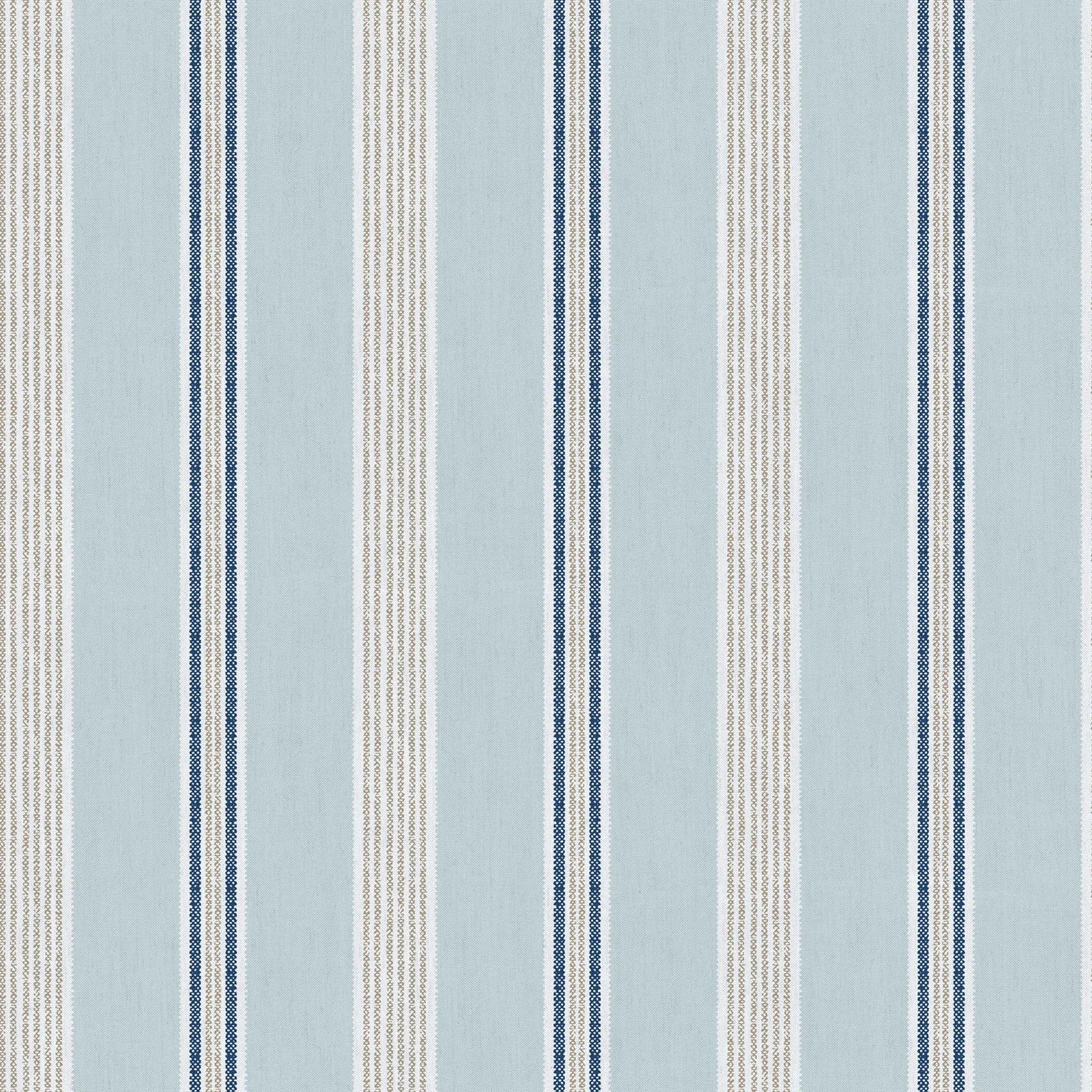 Blooming Garden - Vintage Stripes geometric wallpaper Parato Roll Blue 84072