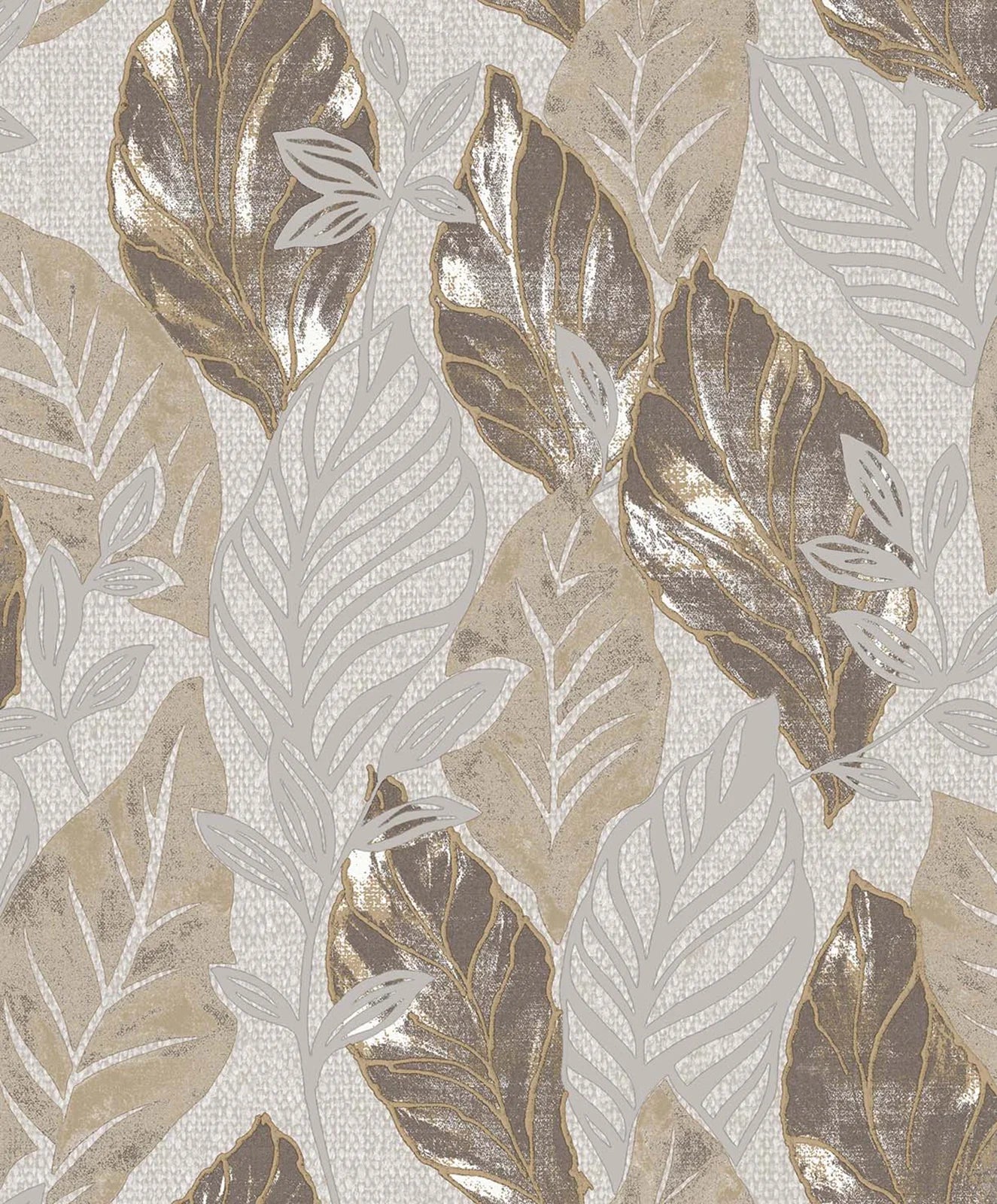 Cvlto - Elysian botanical wallpaper eurowalls™ Roll Brown 21101