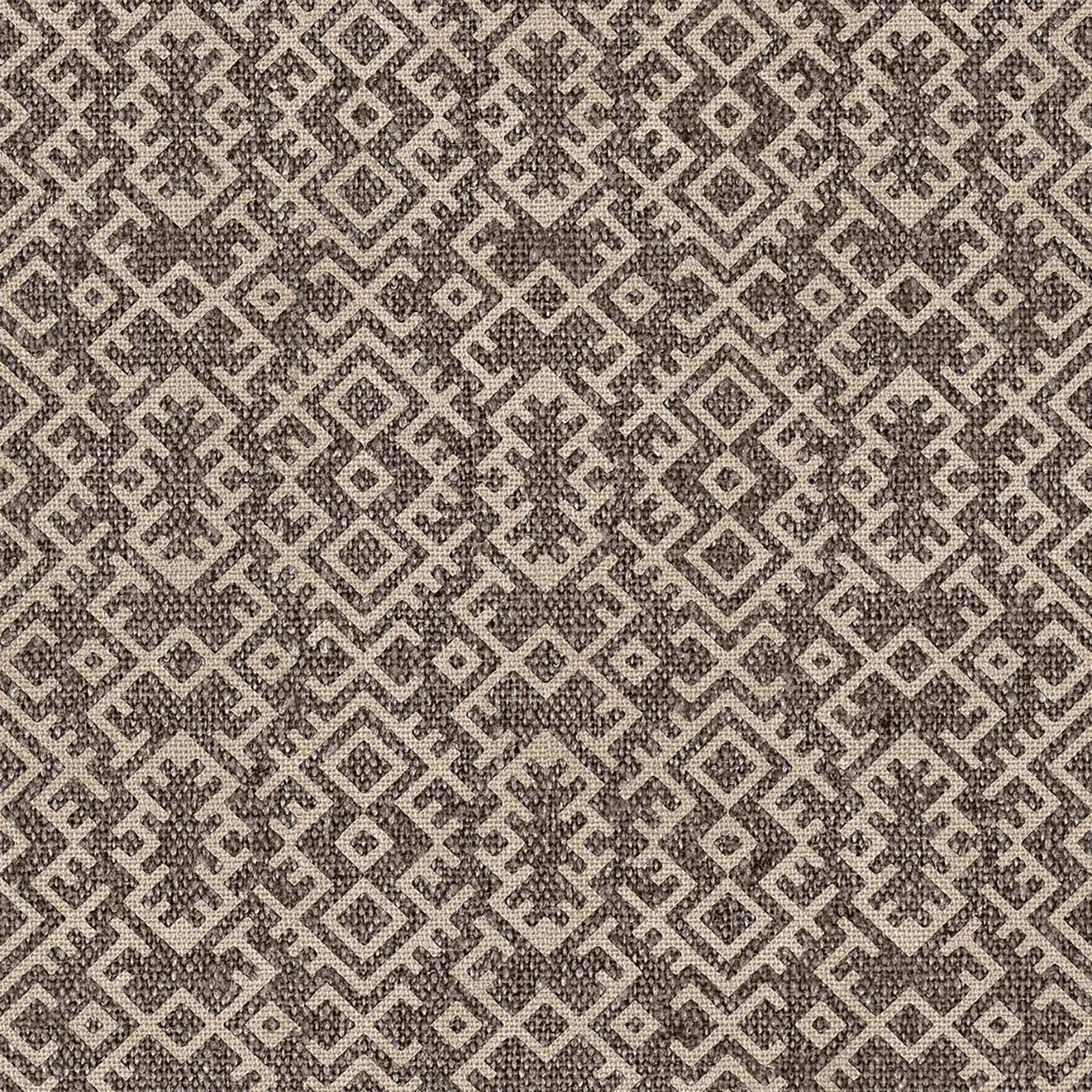 Cvlto - Tribal Weave geometric wallpaper Parato Roll Brown 21119