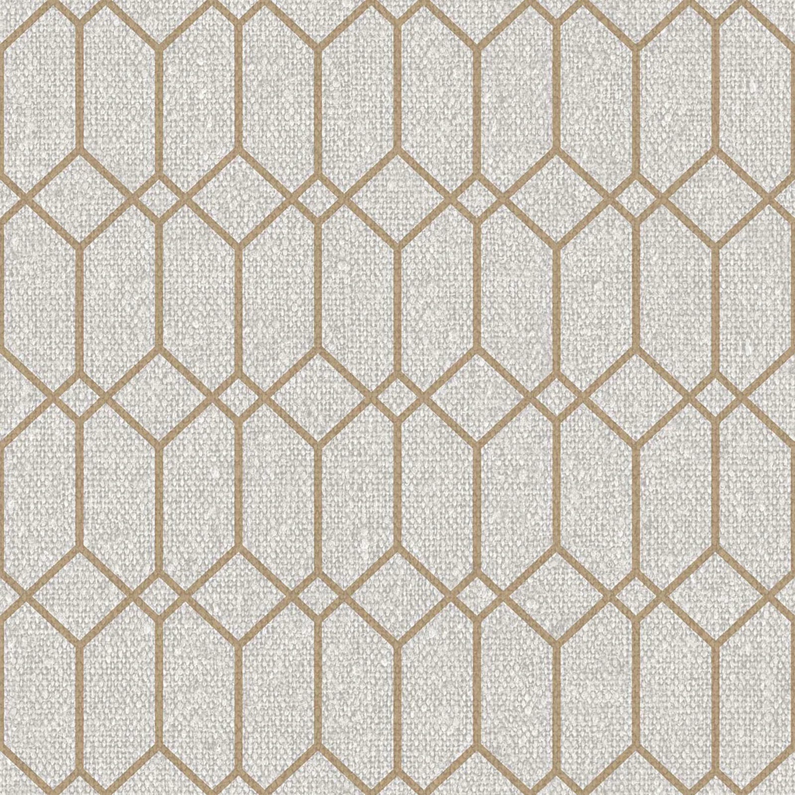 Cvlto - Terrazzo geometric wallpaper Parato Roll Gold 21121