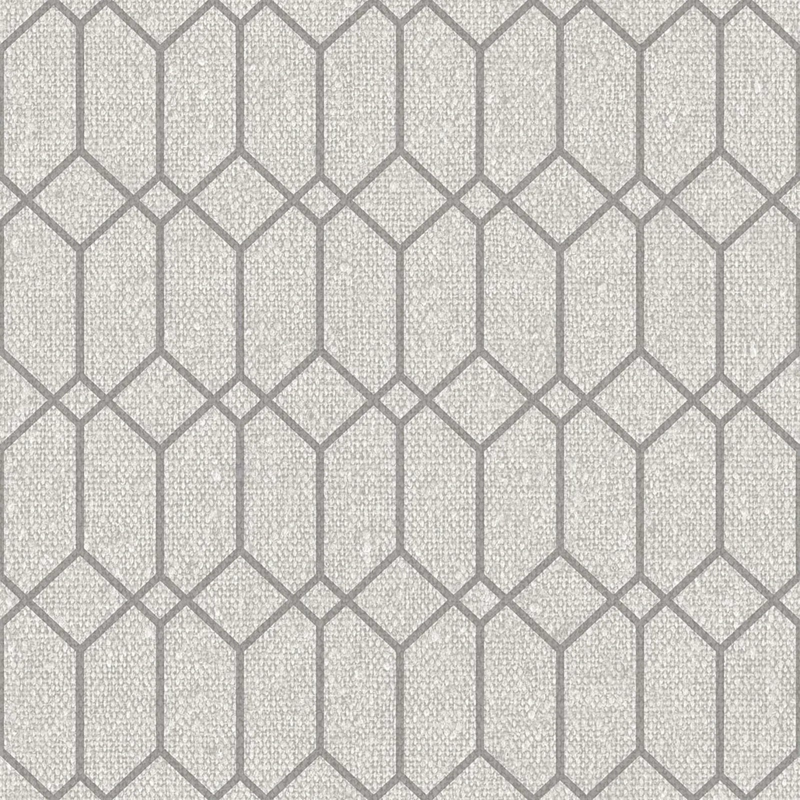 Cvlto - Terrazzo geometric wallpaper Parato Roll Gray 21122