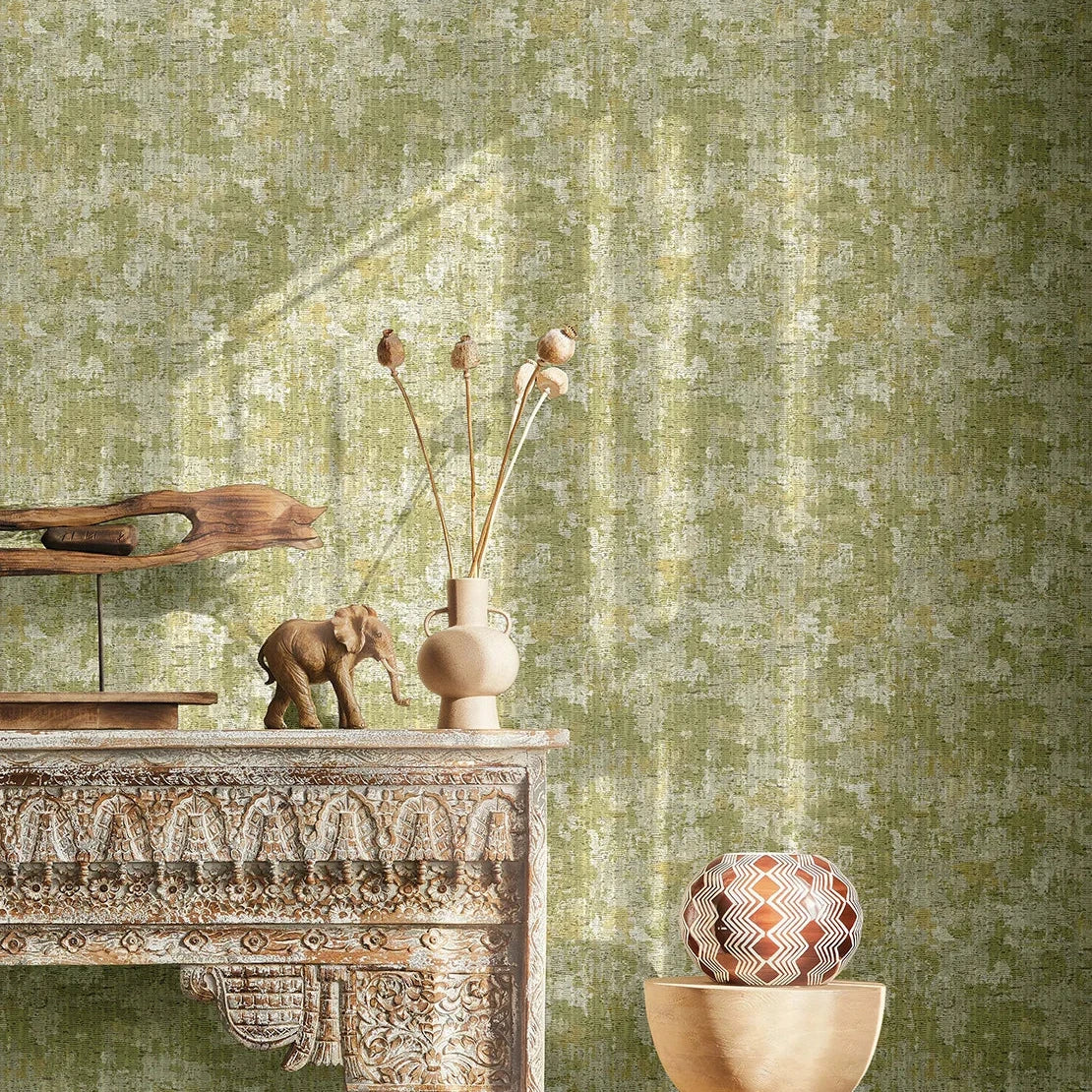 Cvlto - Dorado textile wallpaper Parato