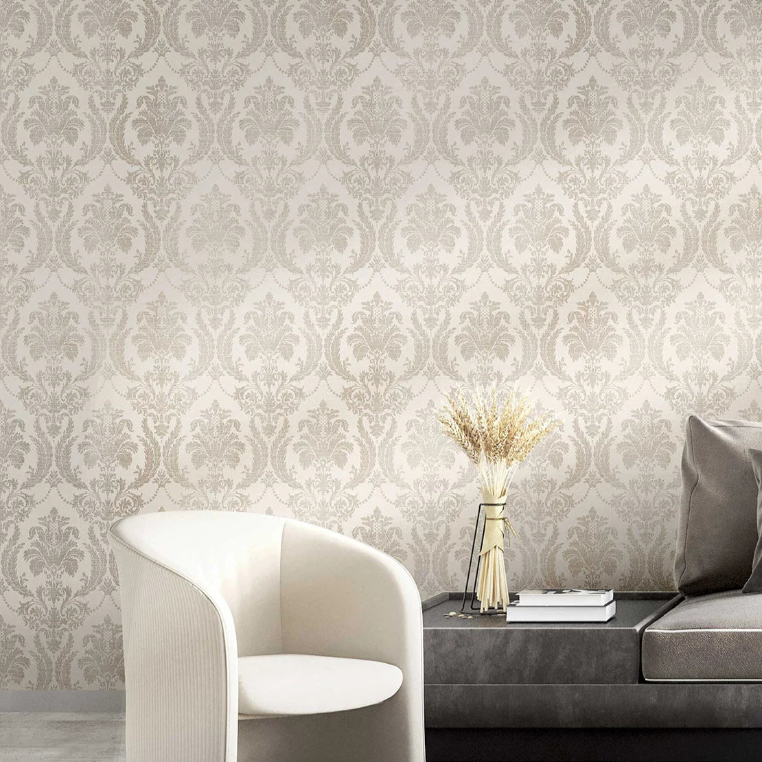 Thema - Arabesque damask wallpaper Parato