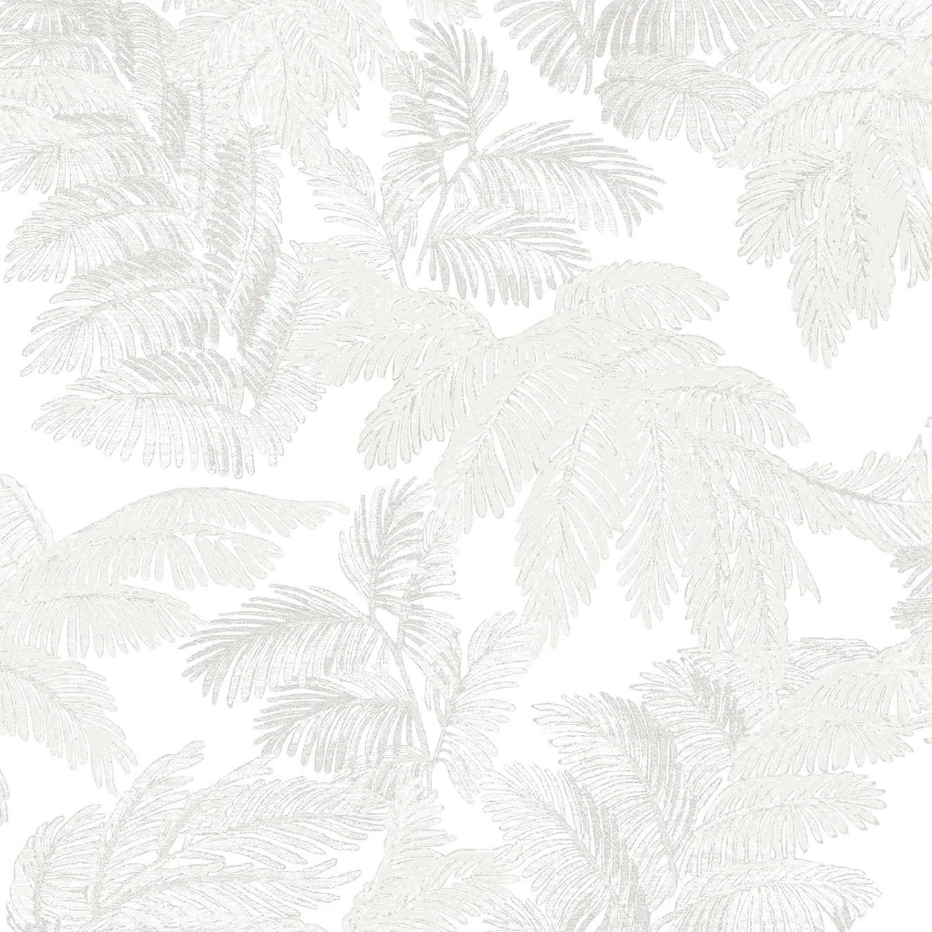 Thema - Canopy botanical wallpaper Parato Roll White 28810