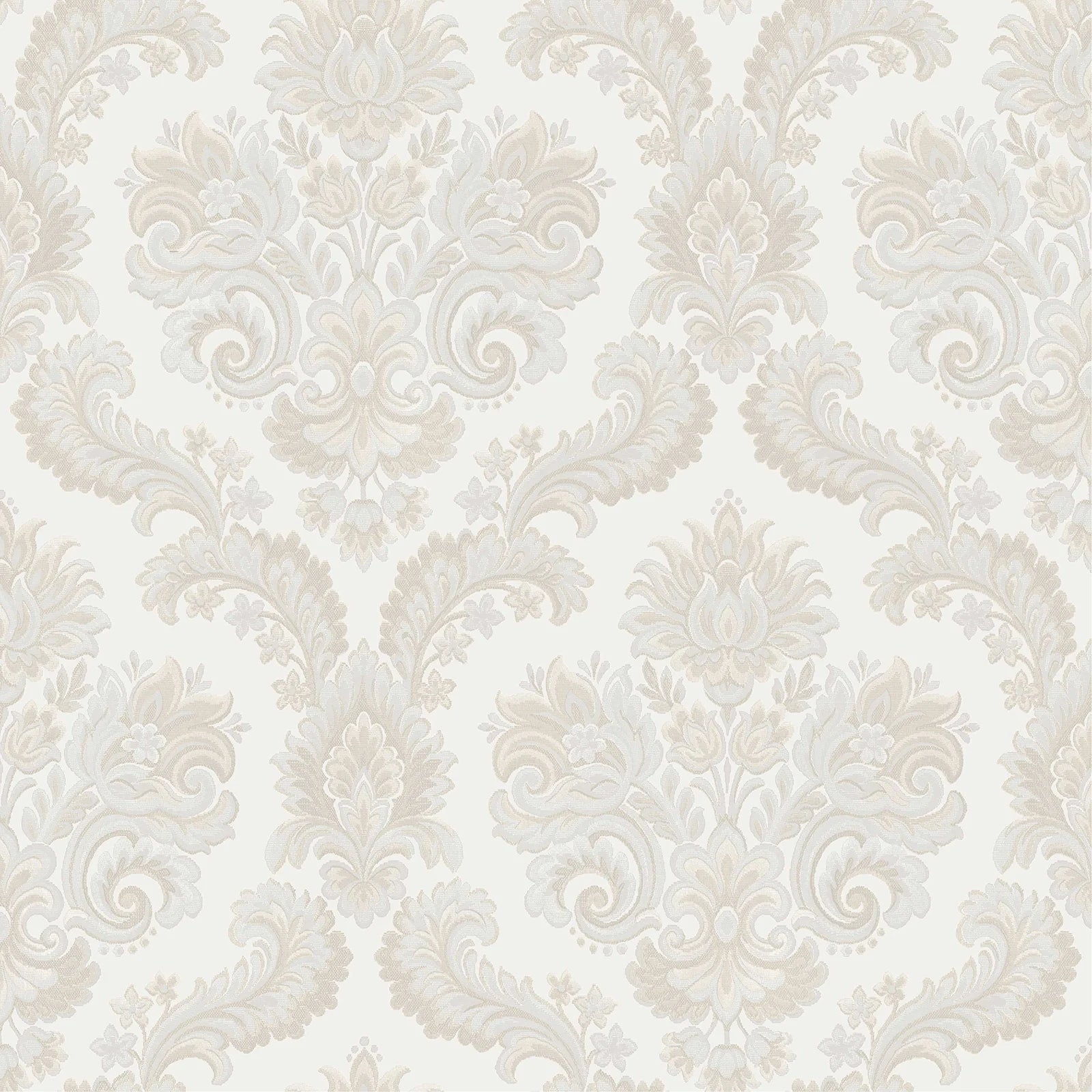 Thema - Regal damask wallpaper Parato Roll Beige 28822