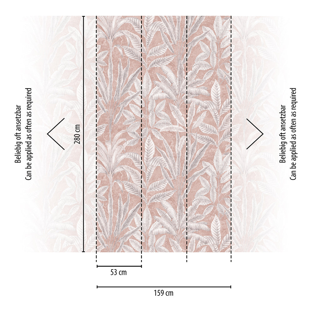 The Wall 2 - Palms & Ferns smart walls AS Creation    