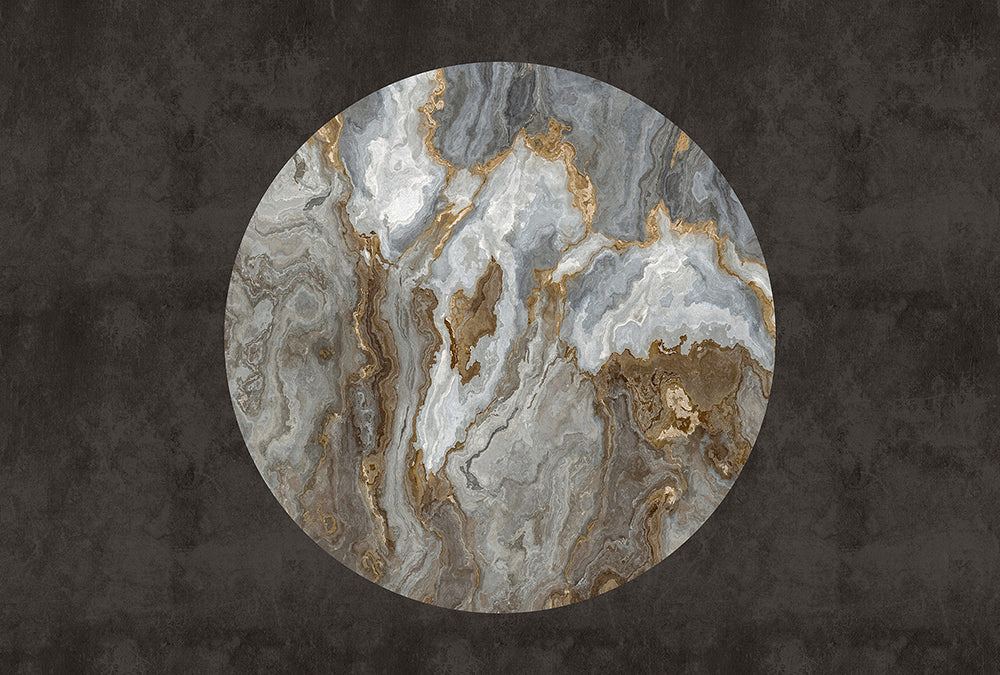 Walls by Patel 3 - Luna Marbled Stone 2 digital print AS Creation Brown   DD122352