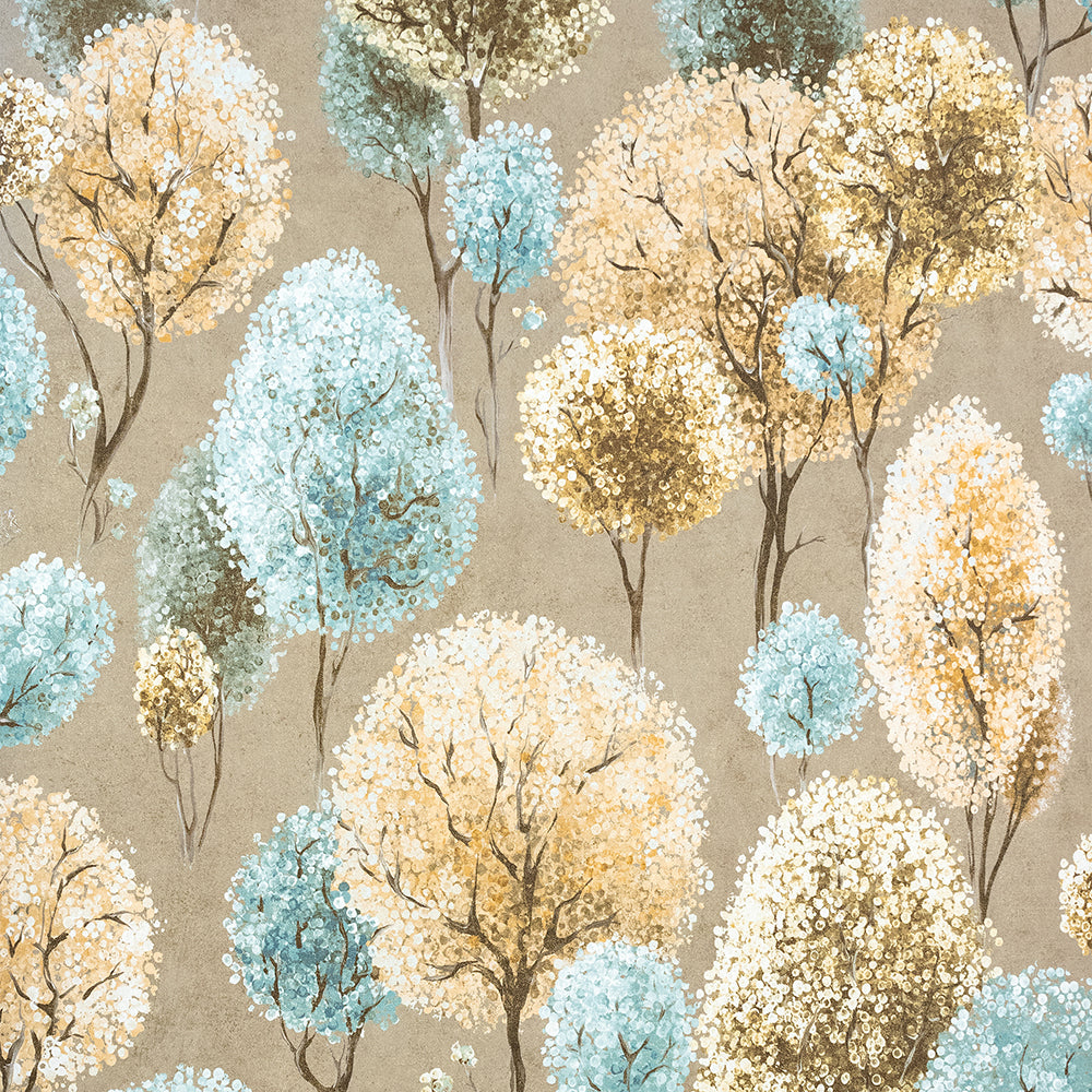 Julie Feels Home - Tilia botanical wallpaper Hohenberger Roll Mandarine Clay  26927-HTM